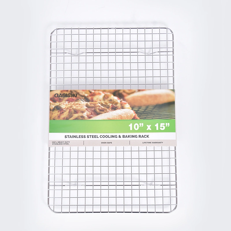 Lower Carbon Steel Wire Basket Cooling Basket Grill Mesh Baking Mesh Grill Basket Picnic and Barbecue Grill Wire Mesh