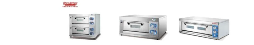 Basic Customization 3 Deck 9 Trays Gas Baking Oven Deck Oven Baking Machine Commercial Bakery Equipment Pizza Oven Bread Oven