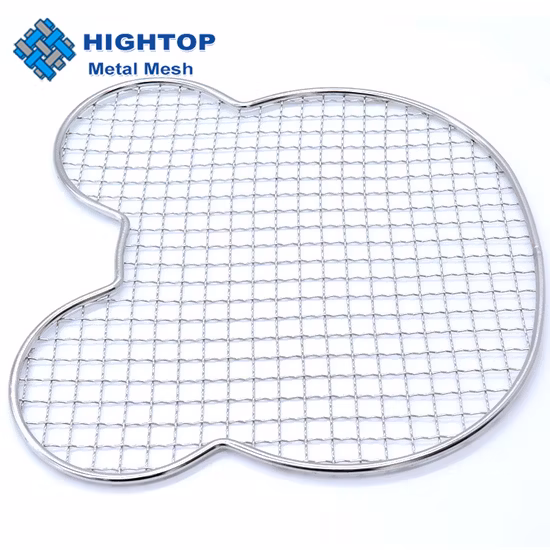 漫画の形の高品質 304 ステンレス鋼バーベキュー ワイヤー メッシュ